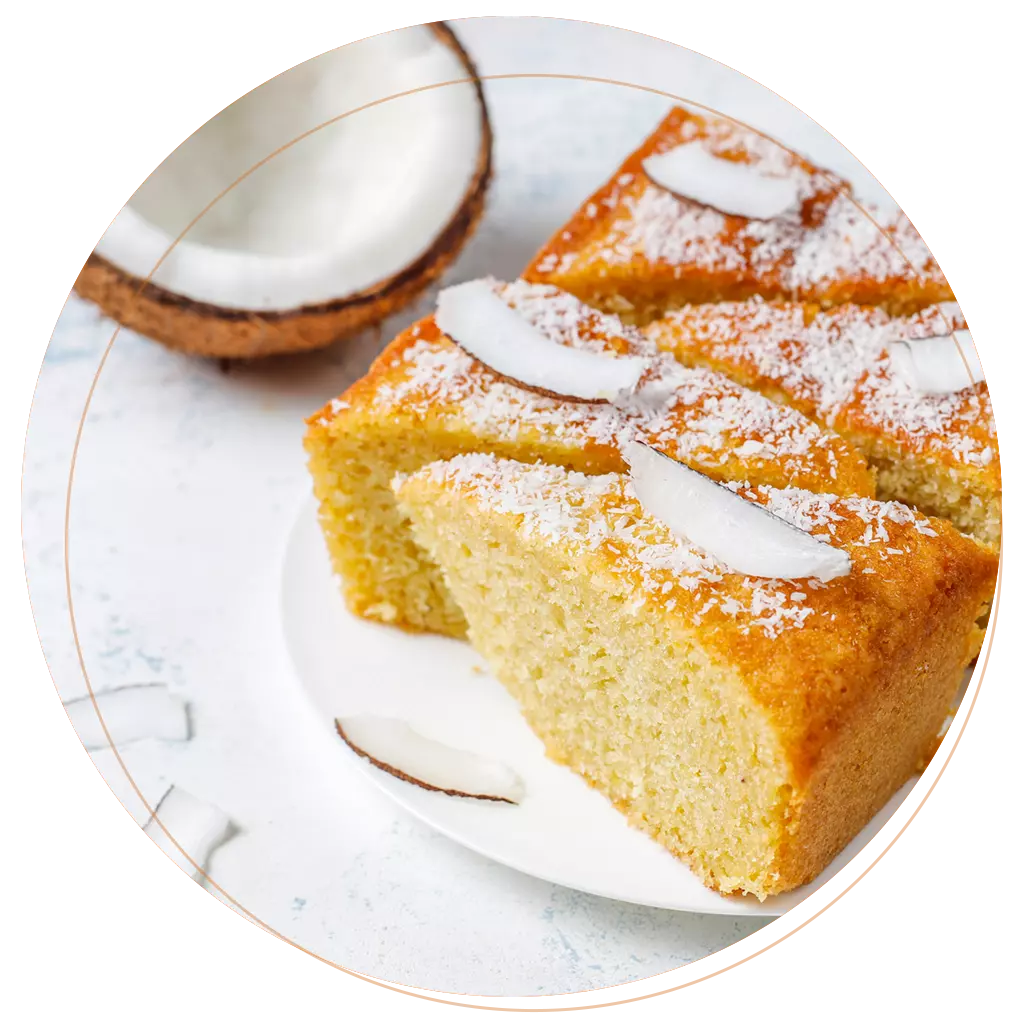 BOLO DE COCO CASEIRO